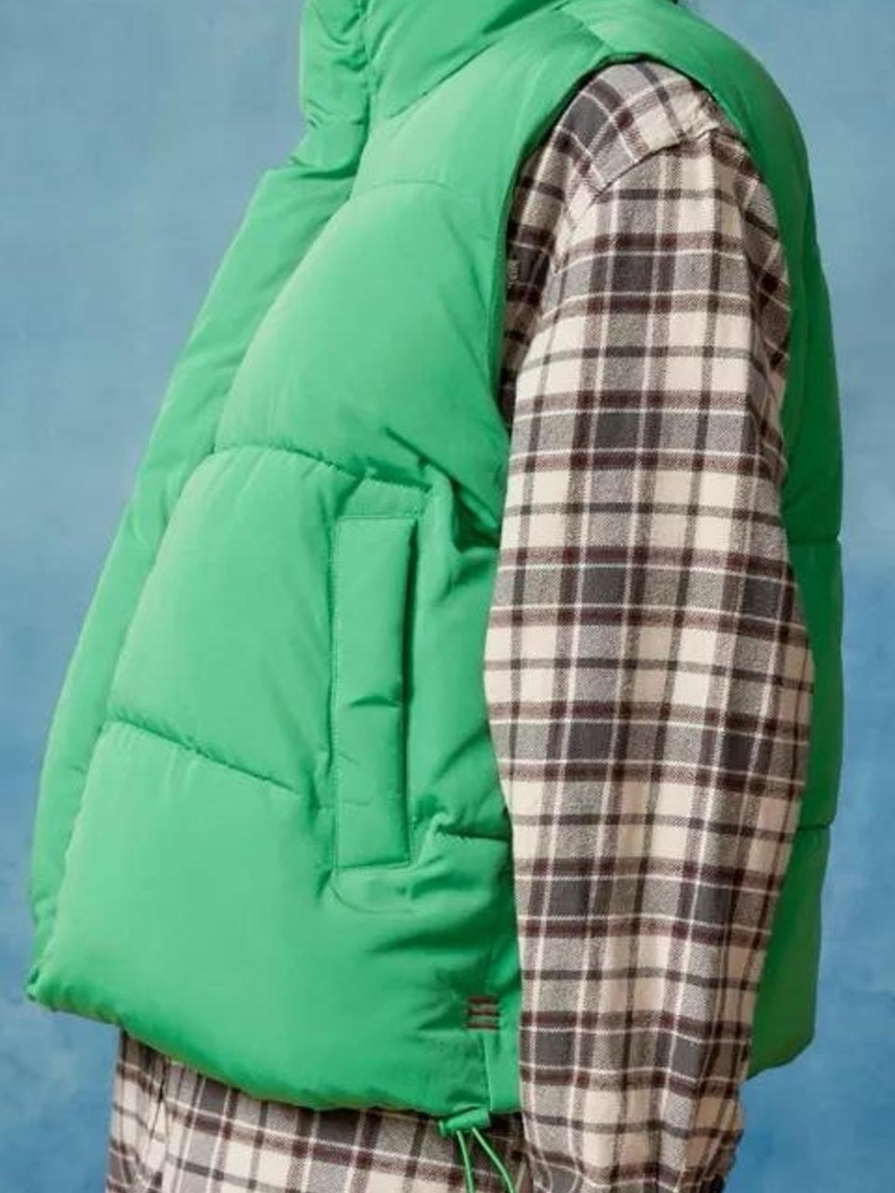 Green Urban Outfitters BDG Pia Puffer Vest